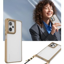 Hsc Bilişim Redmi Note 12 Pro 5g Kılıf Penta Silikon Kılıf - Çöl Titanyum