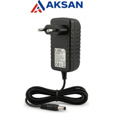 Cata CT-2551 Fişli LED Adaptörü 12V 2A 24W IP44 Şerit LED Güç Kaynağı Dc Barrel Jack