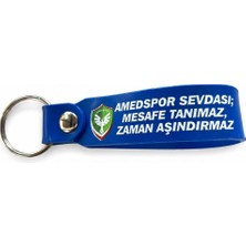 Kişiye Özel Tasarım Amedspor Yazılı Anahtarlık