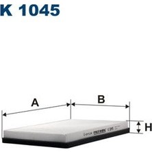 Filtron Fılt K 1045 Polen Filtresi