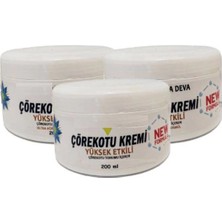 Ekobox Süper Çörek Otu Kremi White Box 200 ml Bakım Masaj Kremi x 3 Ad