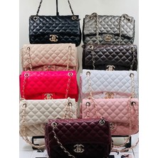 Csy Store Deri Detaylı Kadın Kol Çantası