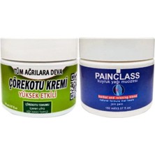 Ekobox Çörek Otu Kremi Orta Boy 100 ml - Painclass 150 ml Kuyruk Yağı Kremi
