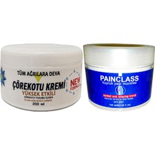 Ekobox Çörekotu 2 Tane Çörek Otu Kremi Xl Box Büyük Boy White Box 200 ml + Painclass Kuyruk Yağı 100 ml Kremi