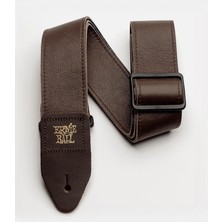 ERNIE BALL 2 Tri-Glide Italian Leather Brown Gitar Askısı