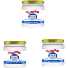 Ekobox Süper Snow Kitten Krem Menthol Balm Muzice Krem 50 M x 3 Adet