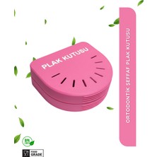 Empressco Ac Box Pembe Ortodontik Şeffaf Plak Kutusu Diş Sıkma Plağı Saklama Kabı Hijyenik Organizer Mini Kutu - Fiyatı, Yorumları