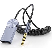 Kuulaa USB Bluetooth 5.0 3.5 Aux Receiver Aux Wireless Araç Kiti