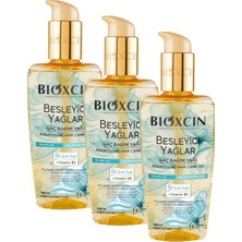 Besleyici Saç Bakım Yağı 150 ml – 9 Çiçek Yağı, B5 Vitamini ve Biocomplex B11 ile Kuru ve Yıpranmış Saçlar Için Yoğun Bakım (3 Paketi)