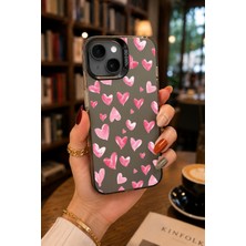 Powerfox Iphone 13/14 Uyumlu Kalpler Tema Silikon Kenar Sert Arka Anti Düşme Telefon Kılıfı MK01A