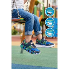 Ruffon 1030 F Lacivert-Beyaz Erkek Çocuk Spor Ayakkabı
