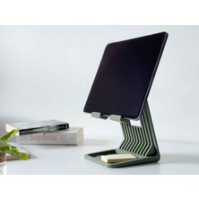 Mays 3D Studio 3D Baskı Tablet Standı Masaüstü Telefon ve Tablet Tutucu Ergonomik Tasarım