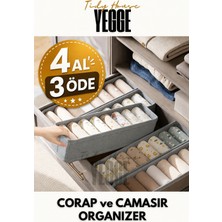 Empressco Yegge Çekmece ve Dolap Içi Düzenleyici, Raf Düzenleyici, Katlanabilir Çorap ve Çamaşır Organizer Kutu - Fiyatı, Yorumları