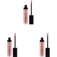 Cosmetics Hydramoist Lipgloss 13 Secret Kiss Nemlendirici Dudak Parlatıcısı, Işıltılı (3 Paketi)