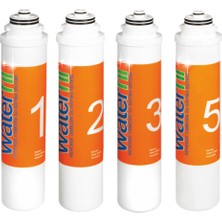 Waterlife Uyumlu Waterfil Su Arıtma Filtre 4lü Filtre Seti