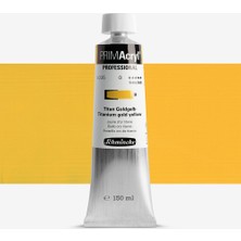 Schmincke : Primacryl Akrilik Boya : 150 ml : Titanium Gold Yellow