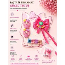 Asel Aksesuar 7'li Set Sevimli Peri Figürlü Kurdeleli ve Kıskaçlı Çocuk Saç Tokası Seti - Farklı Renk Seçenekli