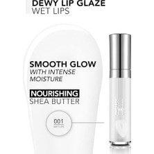 Dewy Lip Glaze Parlak & Dolgun Görünüm Veren Yapışmayan Dudak Parlatıcısı 001 Wet Lps