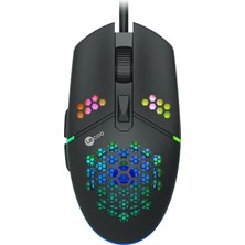 Lenovo Lecoo MS105 3200 Dpı 6 Tuşlu Kablolu Rgb LED Aydınlatmalı Gaming Oyuncu Mouse