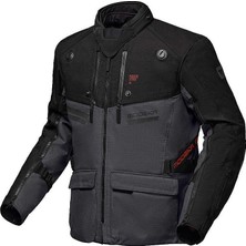 Modeka Atlaz Waterproof 'aaa' Ceket Koyu Gri Siyah