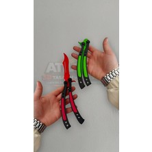 Atılgan 3D Csgo Kelebek - Csgo Butterfly - Mavi