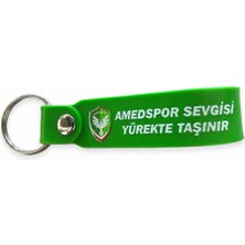 Kişiye Özel Tasarım Amedspor Yazılı Anahtarlık