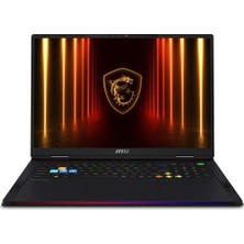 MSI Msı Raider 18 Hx Aı A2XWIG-218TR Ultra 9 285HX 64 GB 4 Tb SSD RTX5080 18" Gaming Laptop - Outlet