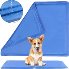Munico 50X90 cm Kendiliğinde Soğuk Serin Tutan Köpek ve Kediler Için Minder Köpek Için Jel Soğutma