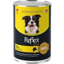Reflex Plus Pate Dana Etli 395 gr Yetişkin Konserve Köpek Maması