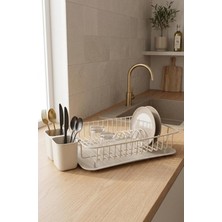 Empressco Okyanus Home Krem Rengi Tek Katlı Modern Tabaklık - Bulaşıklık - Fiyatı, Yorumları