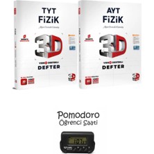 3D Yayınları Tyt Fizik + Ayt Fizik Video Destekli Defter Seti Kronometre Hediyeli