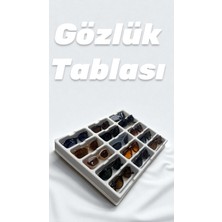 Empressco Stand Market Gözlük Düzenleyici ve Teşhir Tablası Krem Rengi 15 Bölmeli Gözlük Standı Çekmece Içi Gözlük Bölmesi - Fiyatı, Yorumları
