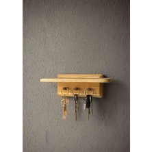Htd Wood Duvar Tipi Anahtar Askılığı