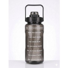 Fitmart 2 Lt Motivasyonel Sporcu Su Matarası Su Şişesi Bpa Free