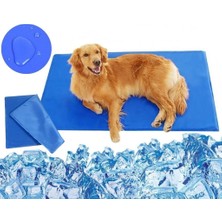 Munico Evcil Hayvan 81X96CM Köpekler ve Kediler Için Soğutucu Jel Mat Büyük Su Geçirmez Minder Ped