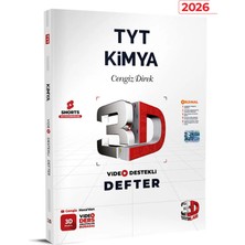 3D Yayınları Tyt Kimya Video Destekli Defter Vdd
