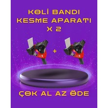 Dalpak Ambalaj Koli Bandı Kesme Aparatı 2'li Avantaj Paketi