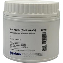 Galenik Aktif Kömür( Tıbbi Kömür ) 250 gr