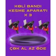 Dalpak Ambalaj Koli Bandı Kesme Aparatı 3'lü Avantaj Paketi