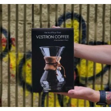 Vestron Chemex 800 ml 6 Cup Cam Borosilikat Kahve Demleme Sürahi Karaf