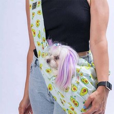 Erdo Ticaret Avocado Crossbody Küçük Irk Köpek Taşıma Çantası 50X15X20 cm