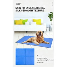 Munico 50X65 cm Buz Pedi Evcil Hayvan Yazlık Soğutma Minderi Evrensel Ferahlatıcı Nefes Alabilir Pro
