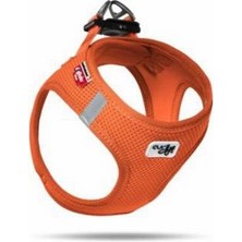 Erdo Ticaret Vest Köpek Göğüs Tasması Air-Mesh Turuncu 3xs