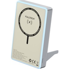 Bontec Magsafe Powerbank, Dijital Göstergeli Powerbank, 10.000 Mah Batarya, 20W Pd Hızlı Şarj, Telefon ve Kulaklık Şarj (Kablosuz Şarj)