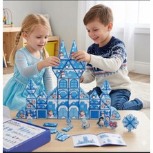 Margotoys Manyetik Blok Karlar Ülkesi Özel Konsept 68 Parça