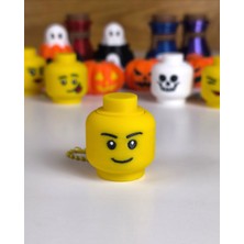 Mays 3D Studio 3D Baskı Clickerlı Blok Kafa Anahtarlık Stres Oyuncağı Fidget Oyuncak
