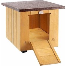 Erdo Ticaret Baita 40 Ahşap Köpek Kulübesi 32X37,5X32 cm