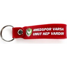 Kişiye Özel Tasarım Amedspor Yazılı Anahtarlık