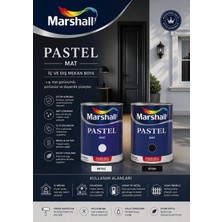 Marshall Pastel Mat Sentetik Boya