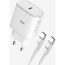 Maxi Sepet Lg V60 Thinq 5g Linktech 25W Hızlı Şarj Cihazı